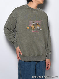 CHANGE SWEAT -OLIVE-