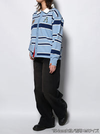 LEOPARD PAINT PANTS -BLACK-