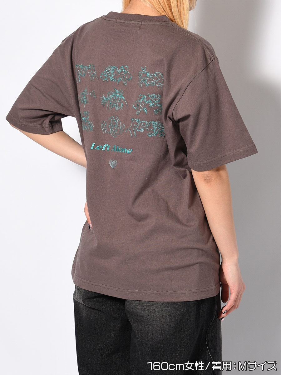 QUARREL S/S TEE -CHARCOAL-