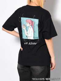 SMOKING CAKE S/S TEE -BLACK-