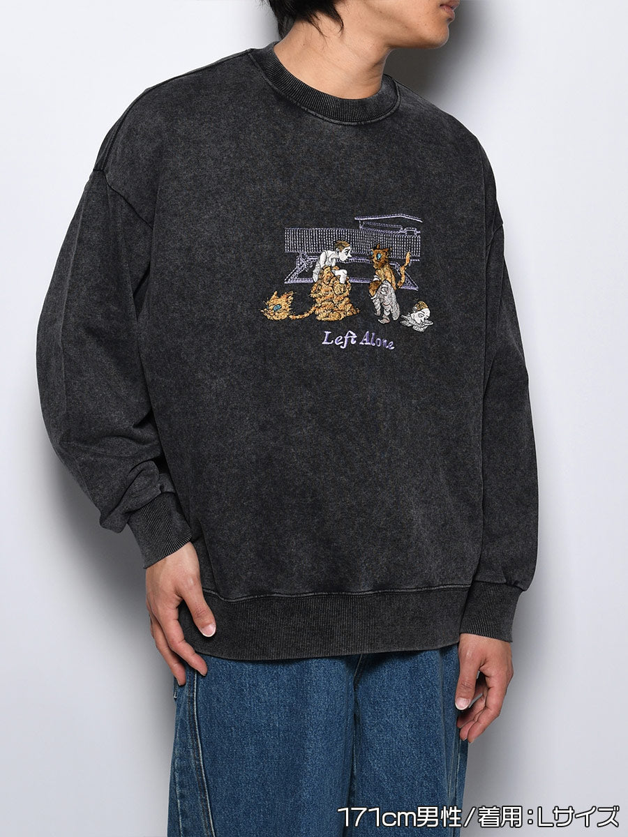 CHANGE SWEAT -BLACK-