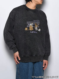 CHANGE SWEAT -BLACK-