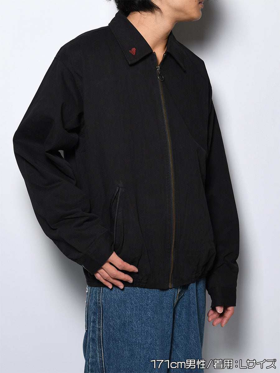 BLOUSON -BLACK-