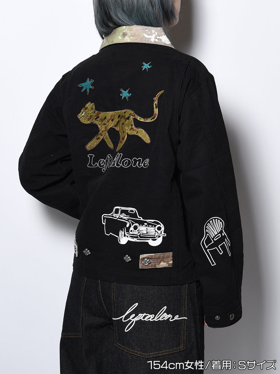 DUCK JKT -BLACK-