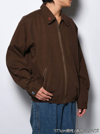 BLOUSON -BROWN-