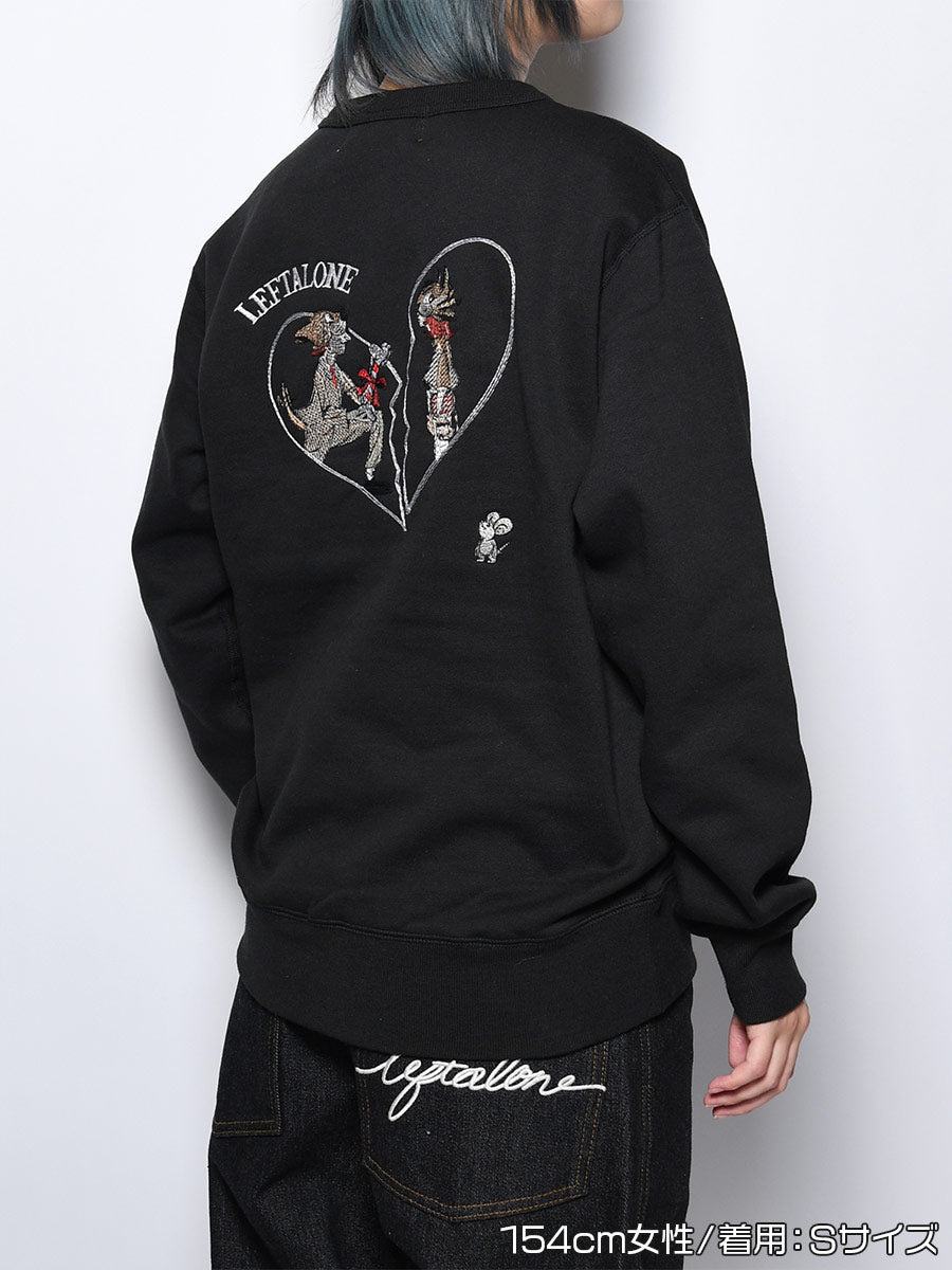 CONFESS SWEAT -BLACK-