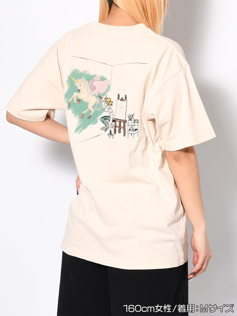 PAINTER S/S TEE -NATURAL-