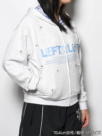 REVERSIBLE HOODIE -ASH-