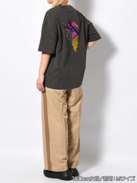 GIRL PIGMENT S/S TEE -CHARCOAL-