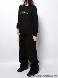 CROCO GIRL L/S TEE -BLACK-
