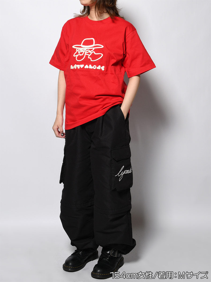 3D ICON SS TEE -RED-