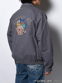 BLOUSON -GREY-