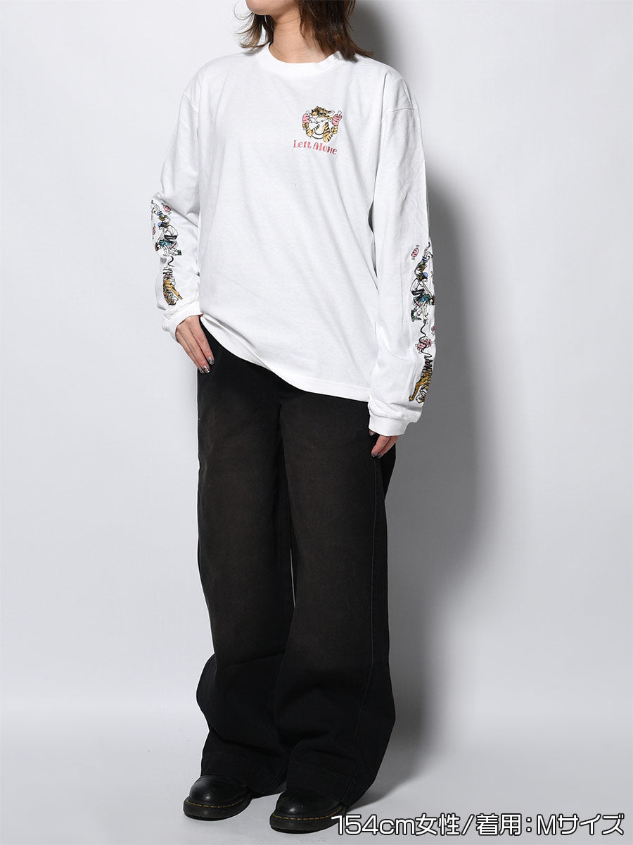 FAVORITE TIGER LS TEE -WHITE-