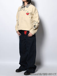 ONE WASH DENIM PANTS -INDIGO-