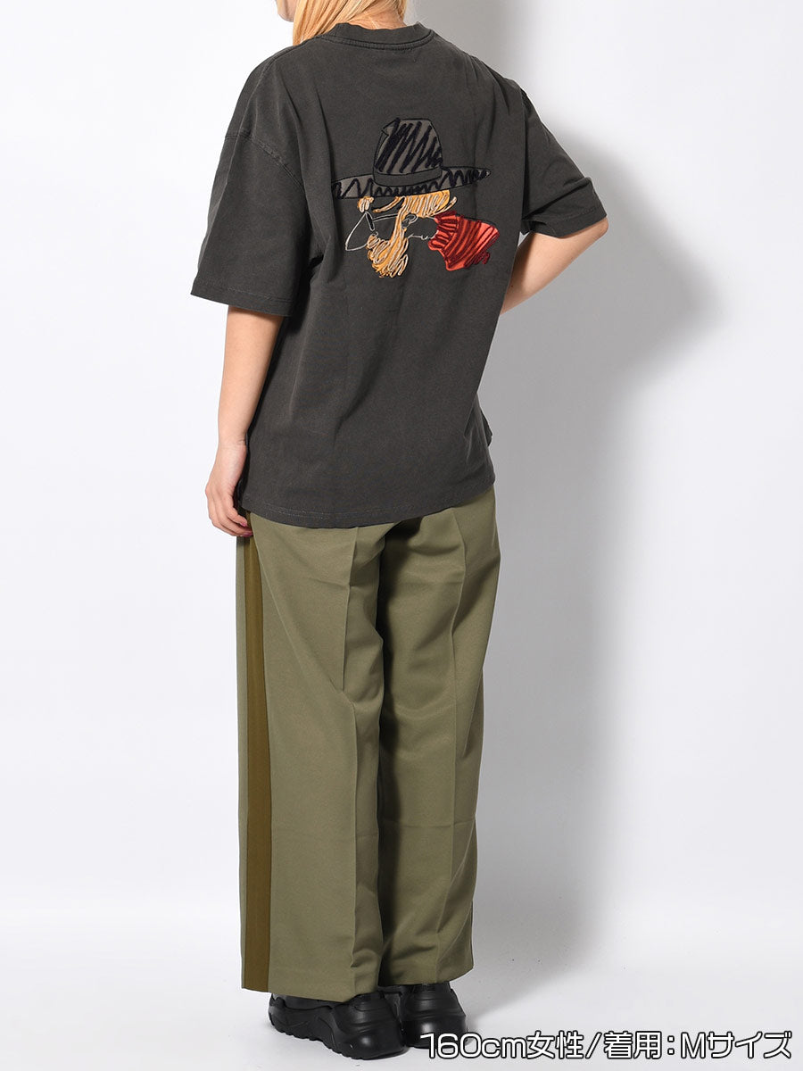 ICON PIGMENT S/S TEE -CHARCOAL-