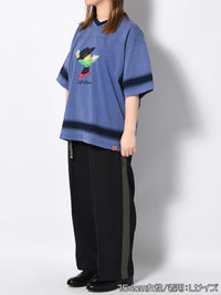 HOCKEY S/S TEE -BLUE-