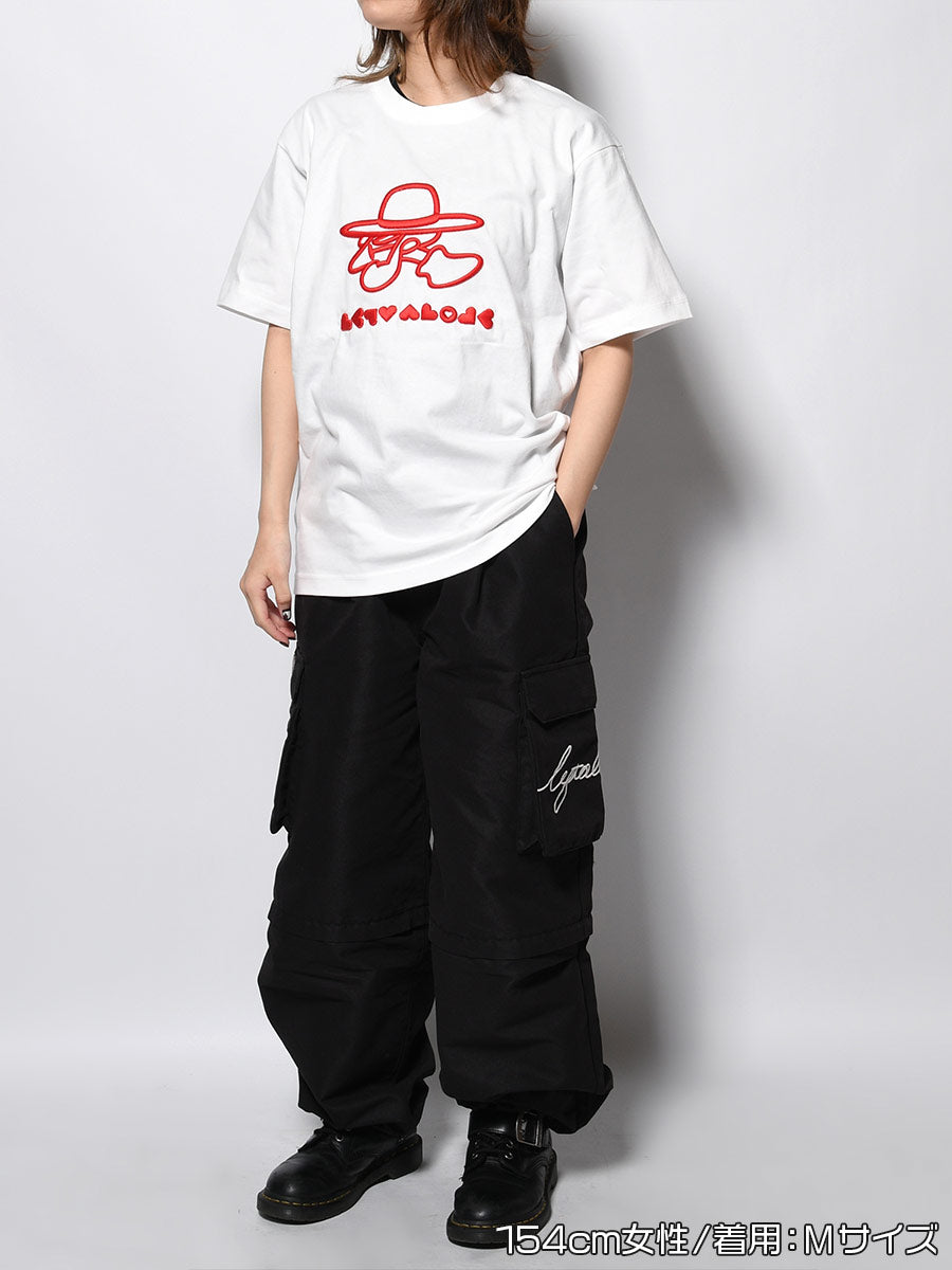 3D ICON SS TEE -WHITE-