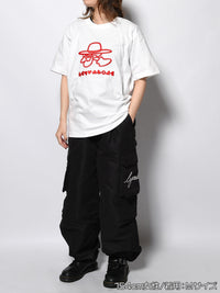3D ICON SS TEE -WHITE-