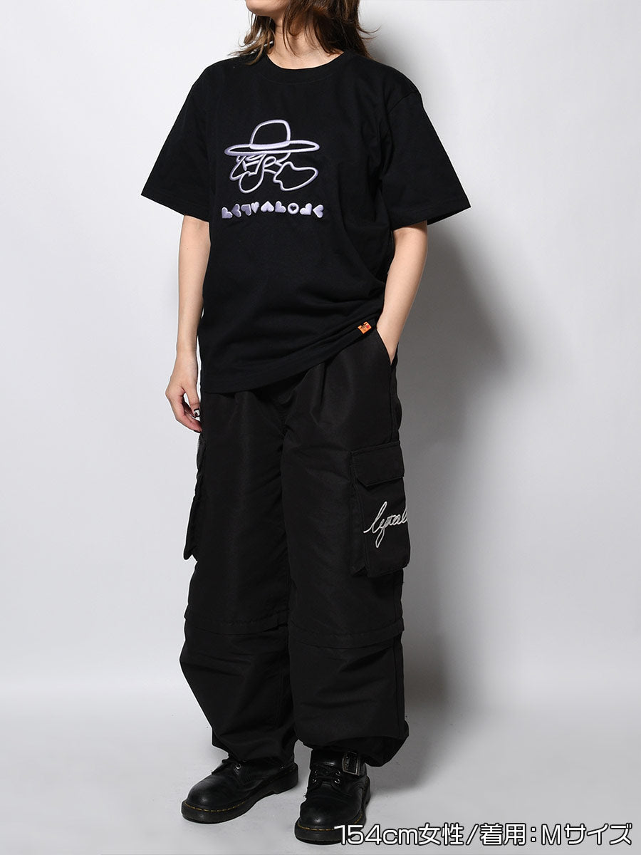 3D ICON SS TEE -BLACK-