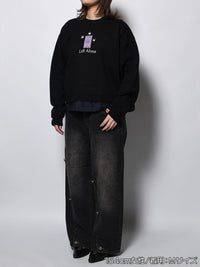 CREW KNIT -BLACK-
