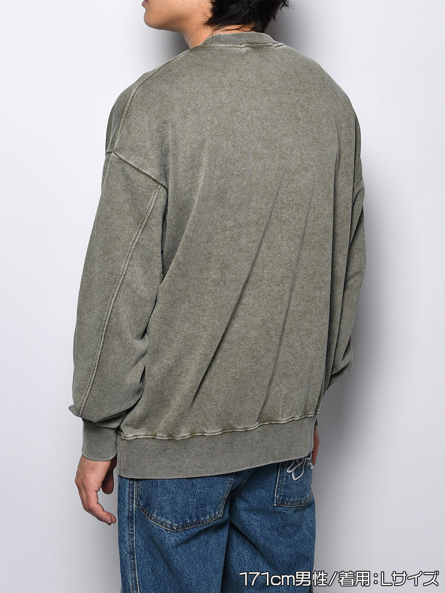 CHANGE SWEAT -OLIVE-