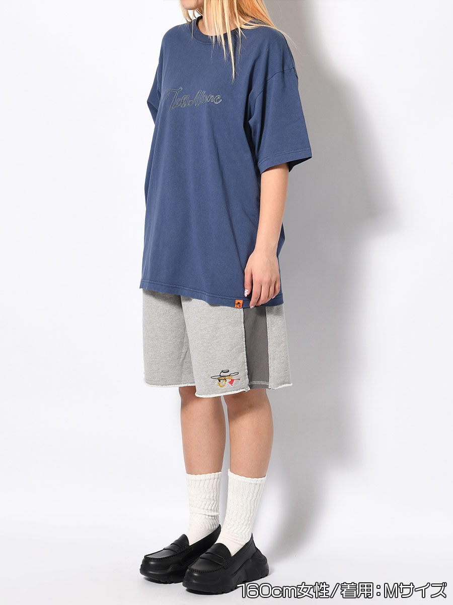 SWEAT SHORTS -HEATHER GREY-
