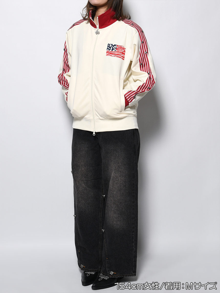 ZEBPARD TRACK JKT -IVORY-
