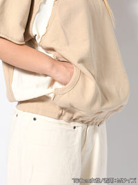 SWEAT S/S TEE -BEIGE-