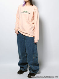 CROCO GIRL L/S TEE -PINK-