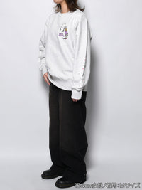 GHOST PUFF SWEAT -ASH-