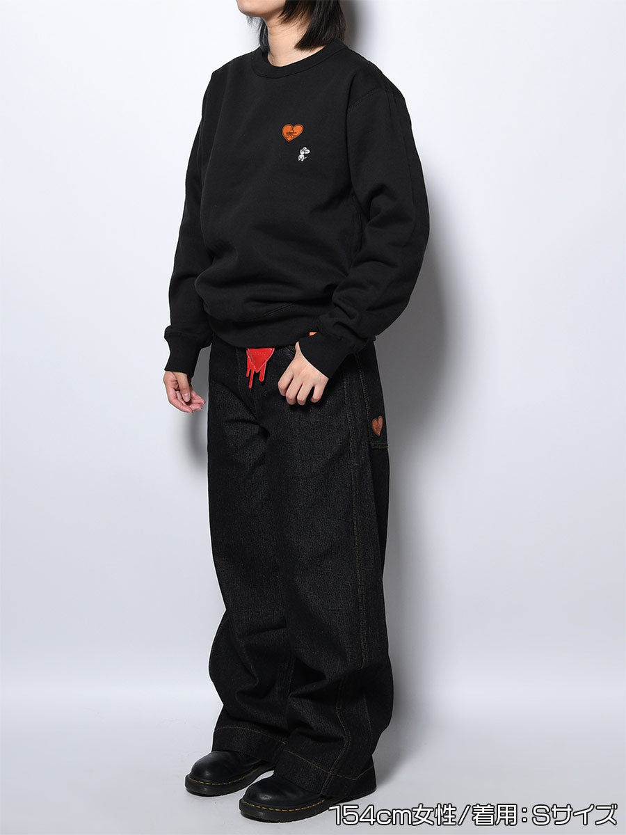 CONFESS SWEAT -BLACK-