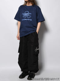 3D ICON SS TEE -NAVY-