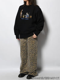 EXCHANGE SWEAT -BLACK-