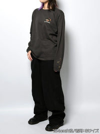 ICON CAT L/S TEE -SUMI-
