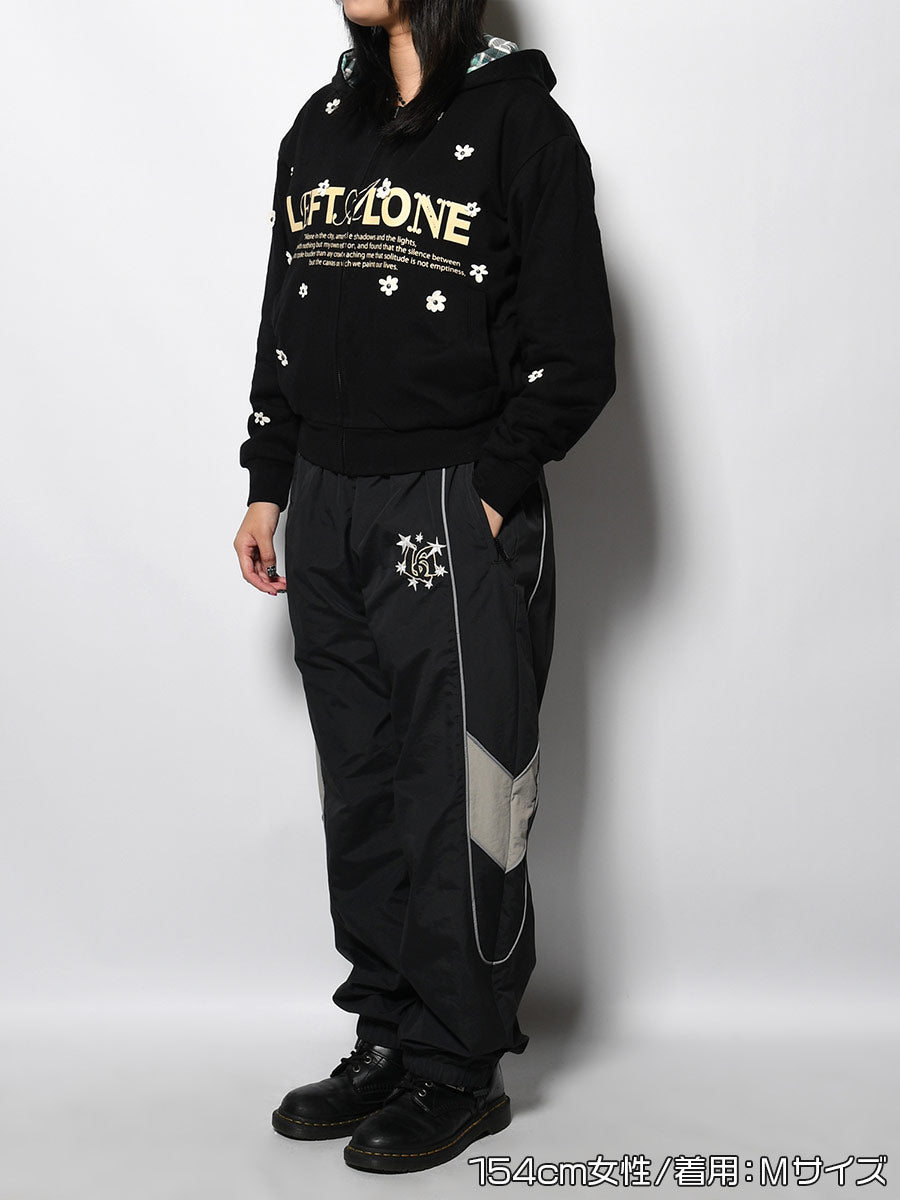 REVERSIBLE HOODIE -BLACK-