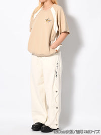 SWEAT S/S TEE -BEIGE-