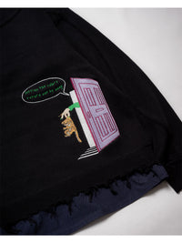 CREW KNIT -BLACK-