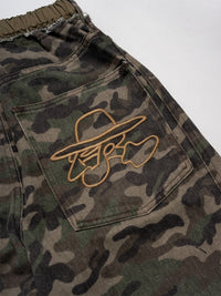 CHANGE DENIM PANTS -CAMO-