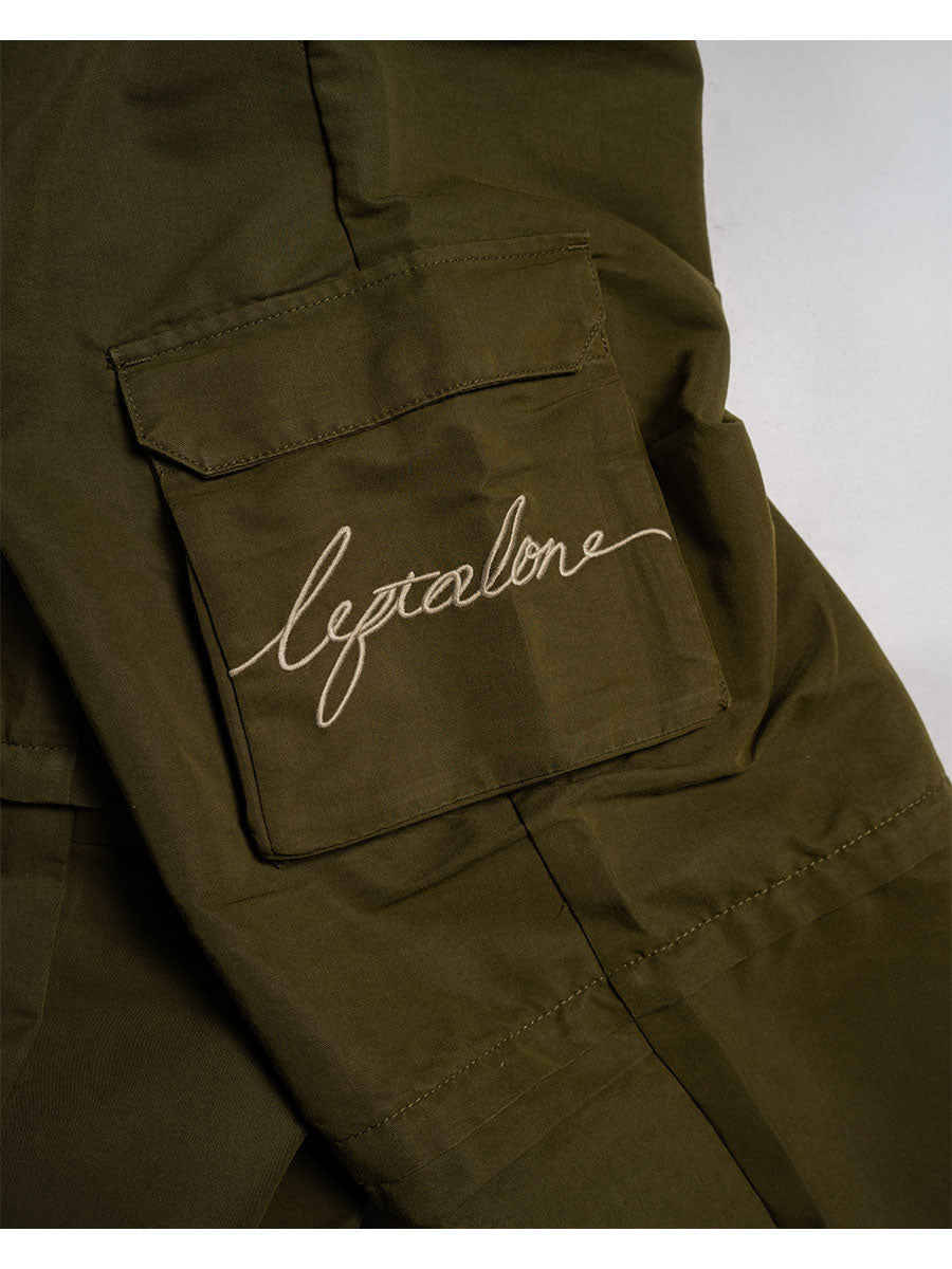 CARGO PANTS -OLIVE-