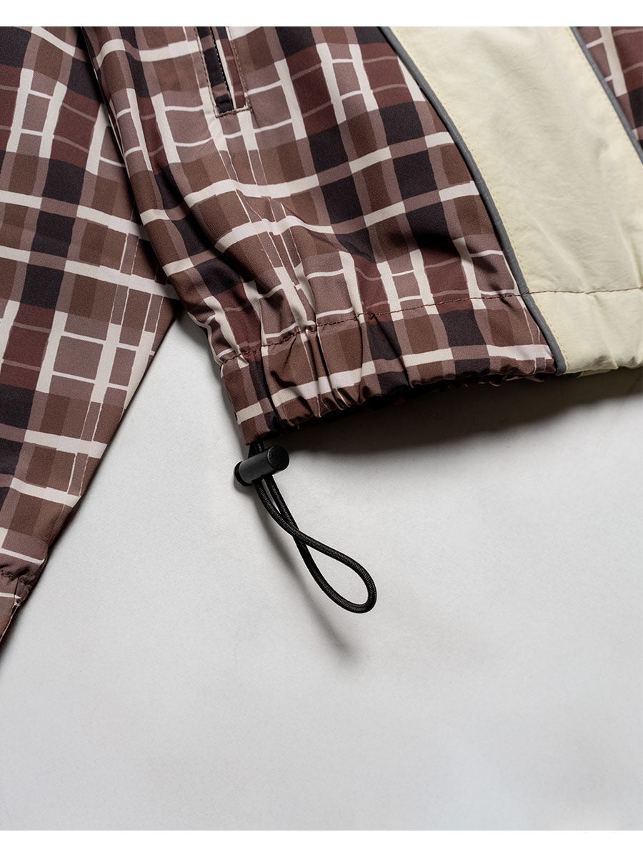 NYLON TRACK JKT -CHECK-