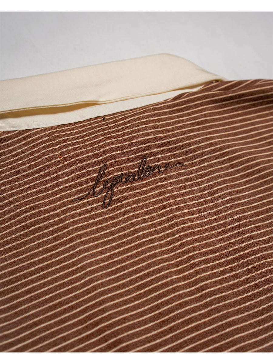 BORDER SS SKIPPER SH -BROWN-