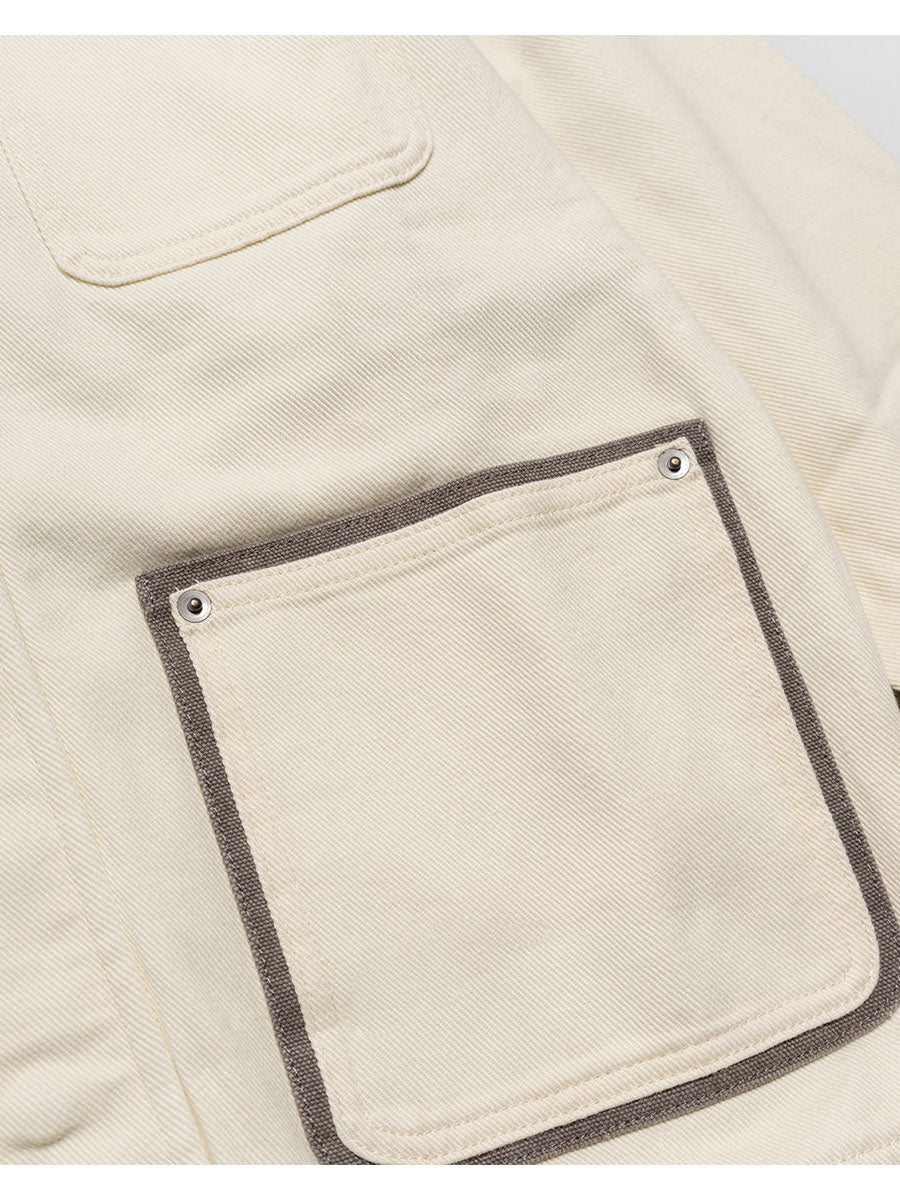 COVERALL JKT -IVORY-
