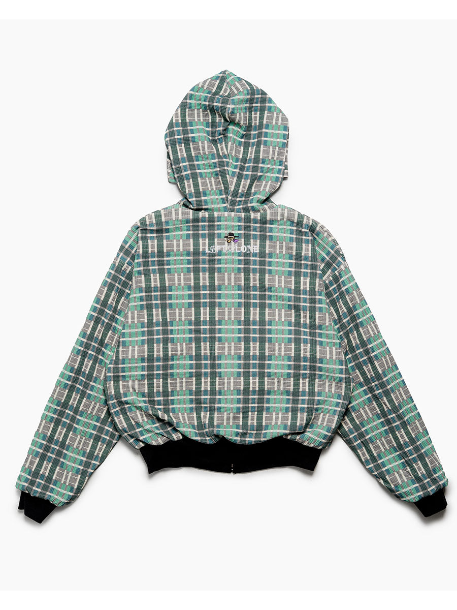 REVERSIBLE HOODIE -BLACK-