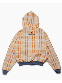 REVERSIBLE HOODIE -BLUE-