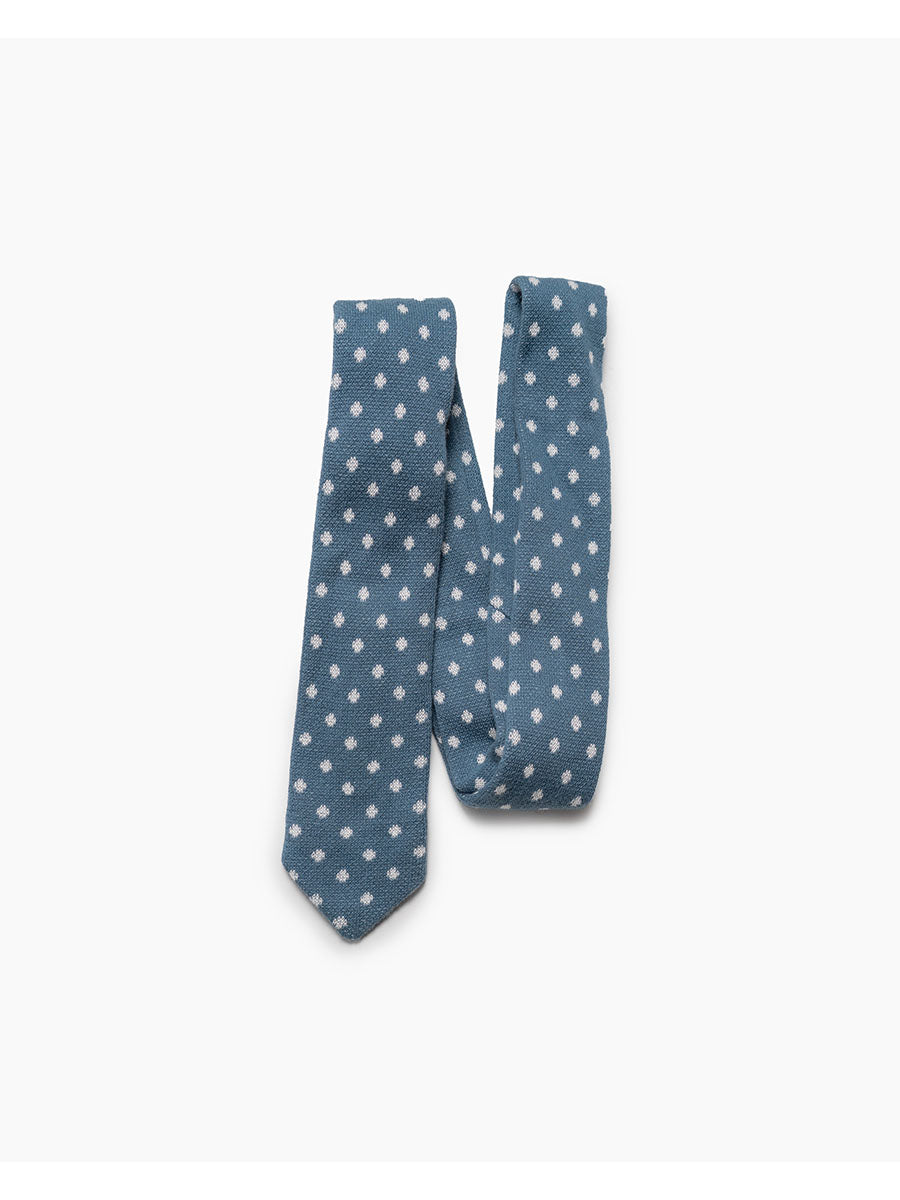 KNIT TIE LS SHIRT -PATTERN-