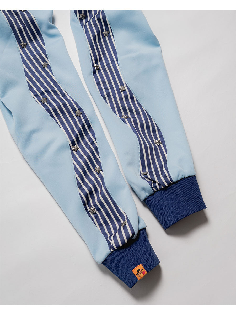 ZEBPARD TRACK JKT -LIGHT BLUE-