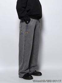 CAT SWEAT PANTS -GREY-