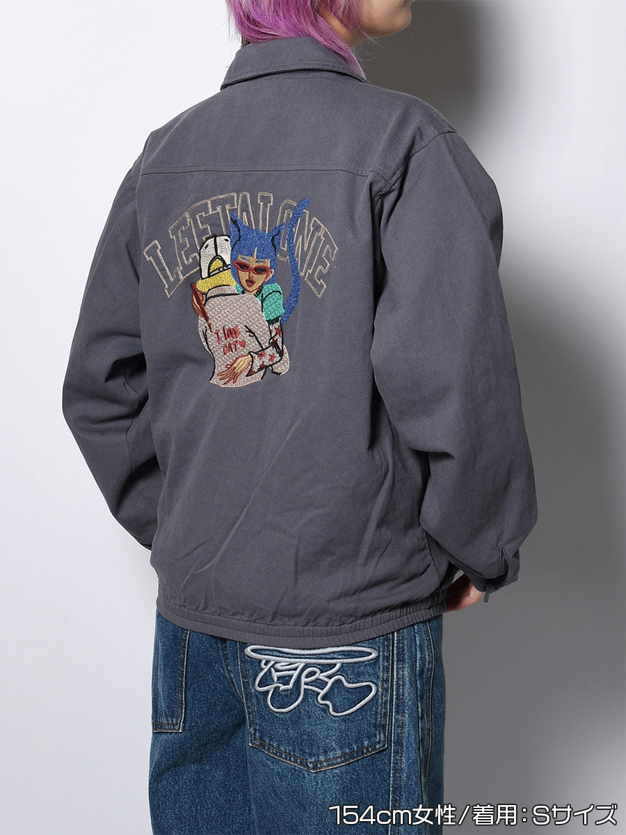 BLOUSON -GREY-