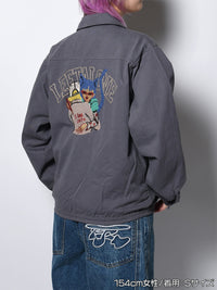 BLOUSON -GREY-