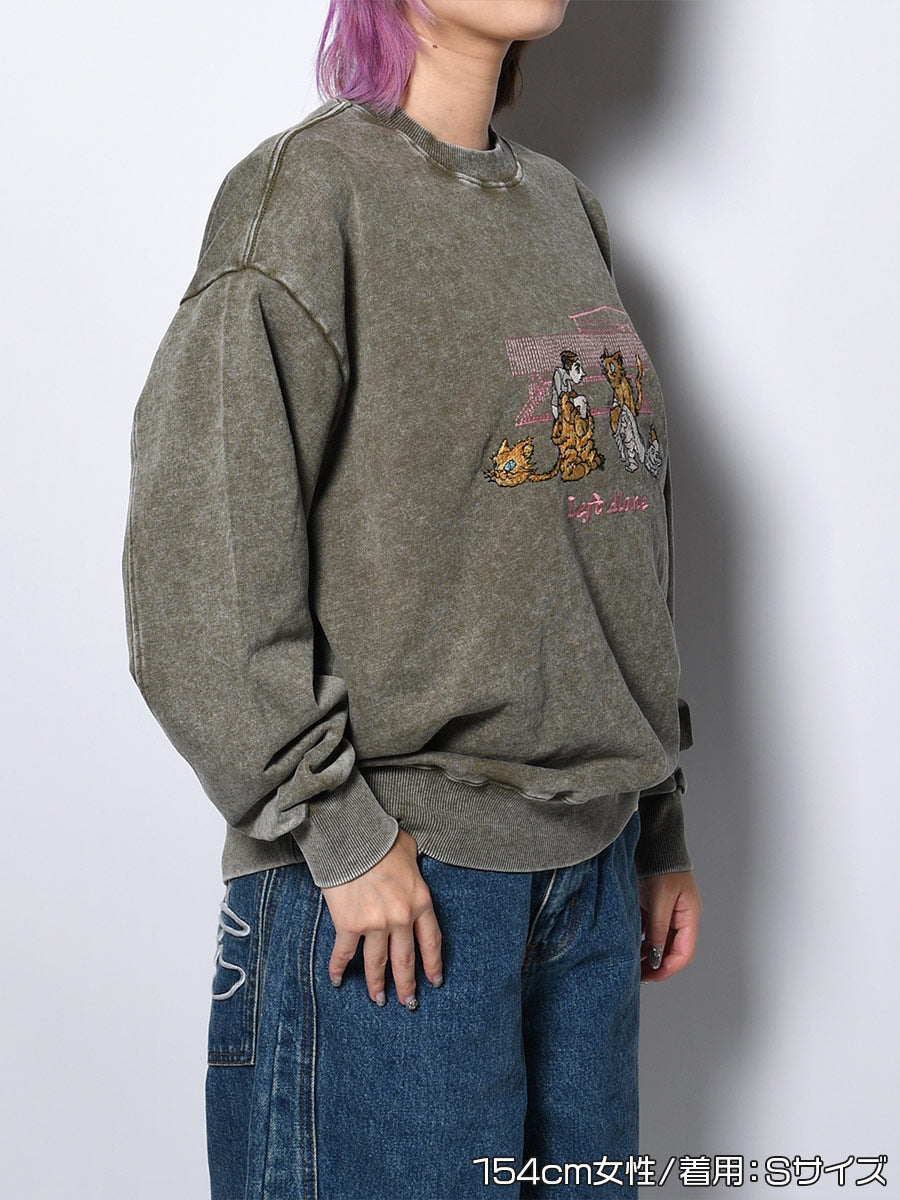 CHANGE SWEAT -OLIVE-